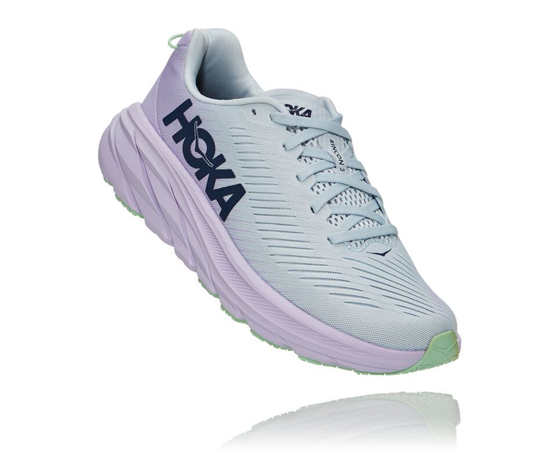 Hoka Rincon 3 New Collection Purple Womens Road Running Shoes